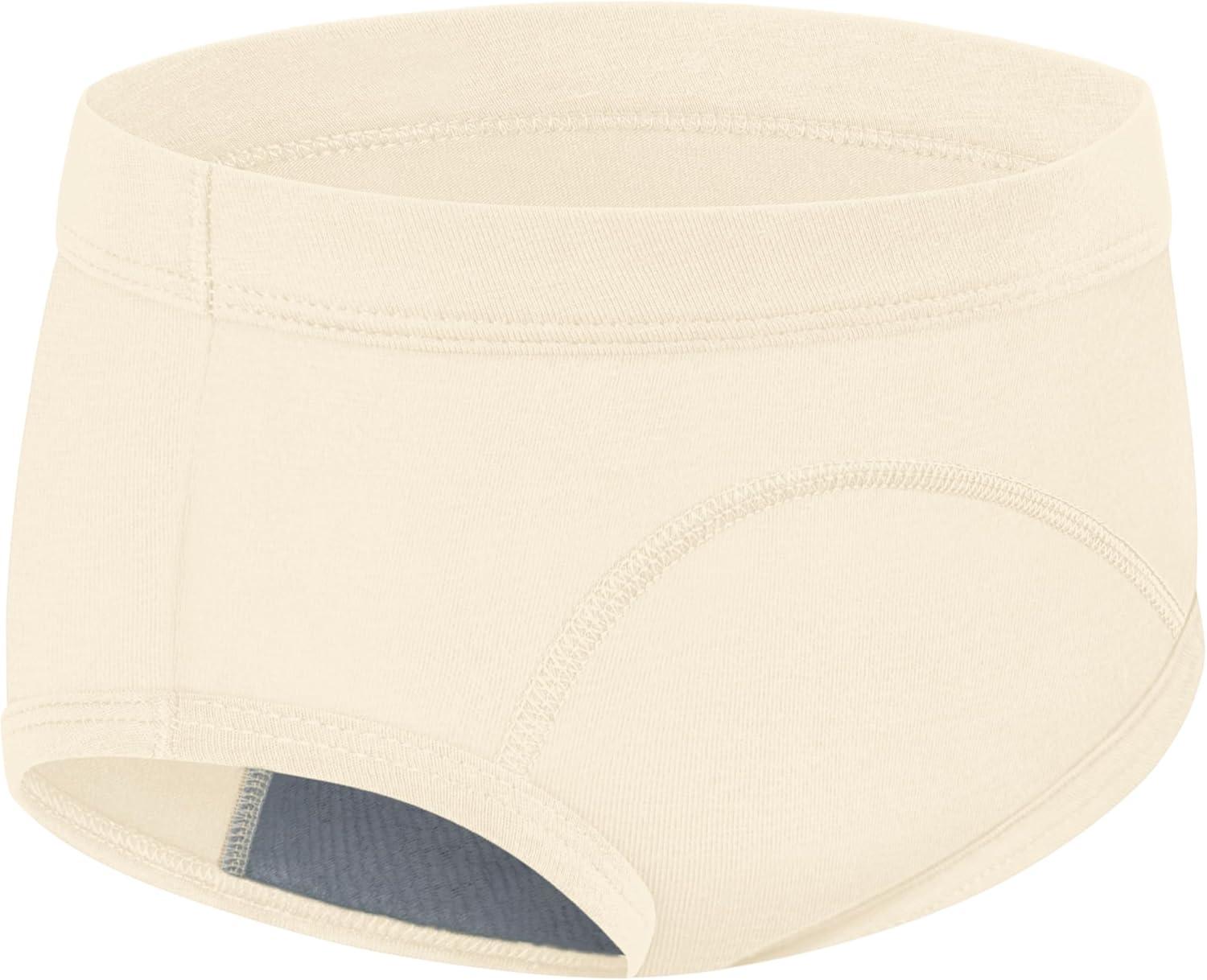 imageHanes babyboys Potty Training Underwear Brief Heavy Absorbency Toddler Boys Cotton Training Underwear 5 PackBlueGray 5 Pack