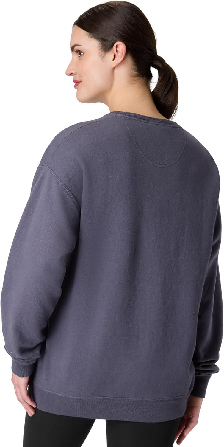 imageHanes mens Comfortwash Garment Dyed SweatshirtAnchor Slate