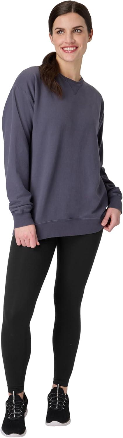 imageHanes mens Comfortwash Garment Dyed SweatshirtAnchor Slate