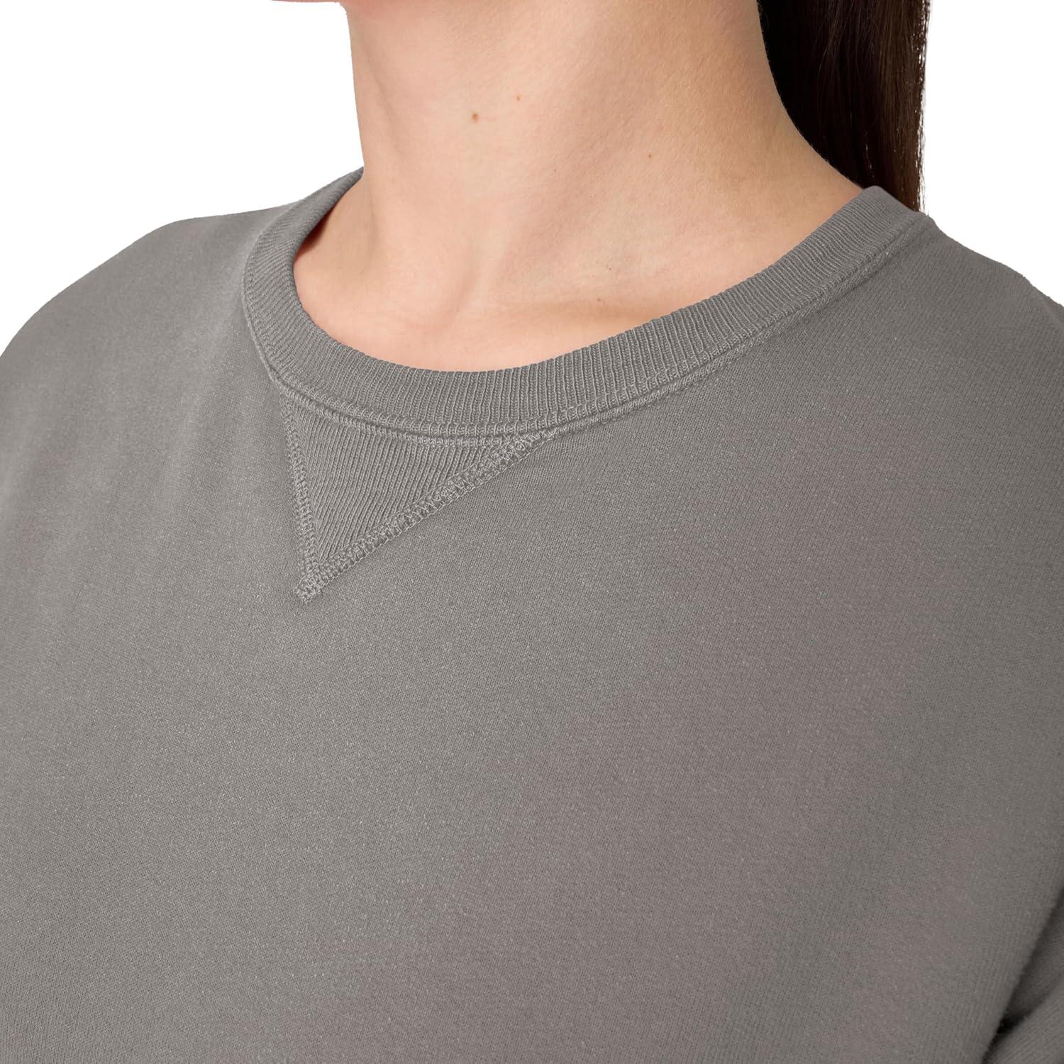 imageHanes mens Comfortwash Garment Dyed SweatshirtConcrete Gray