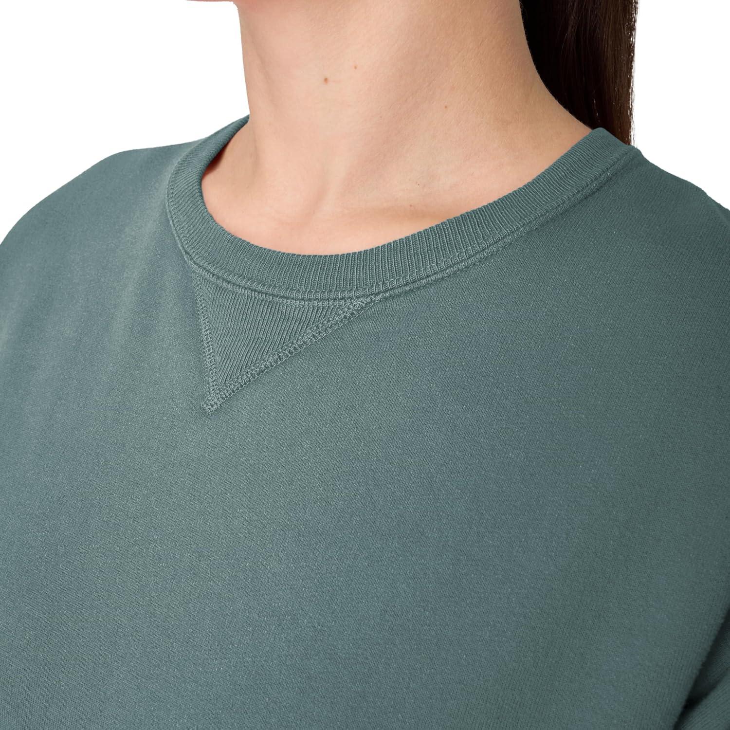imageHanes mens Comfortwash Garment Dyed SweatshirtCypress Green