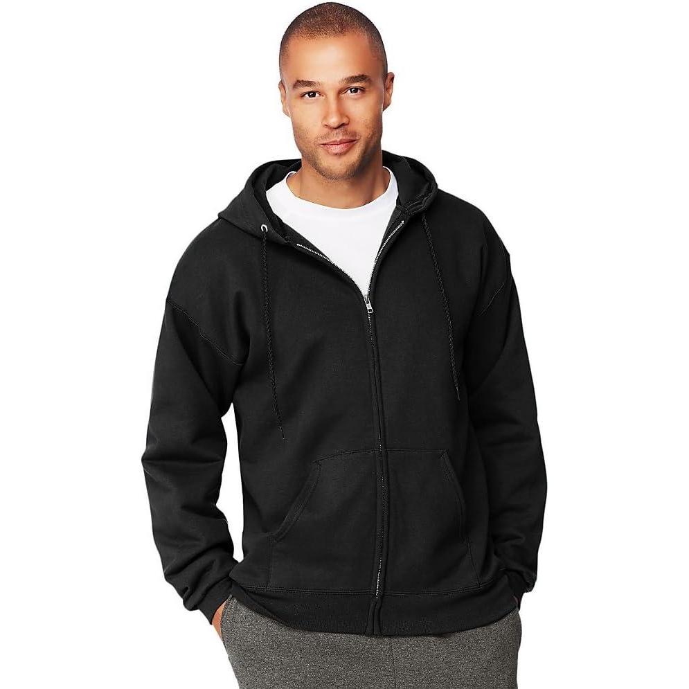 imageHanes Sport Womens Performance Fleece Full Zip HoodieBlack