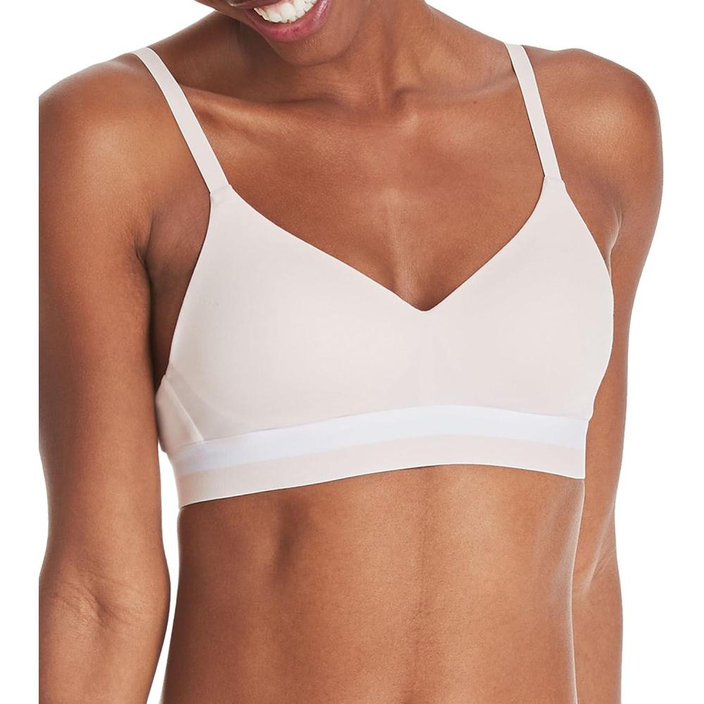 imageHanes Womens Pushup TShirt Wireless Bra ComfortFlex Fit Eco Soft Sizes S2xLight Buff