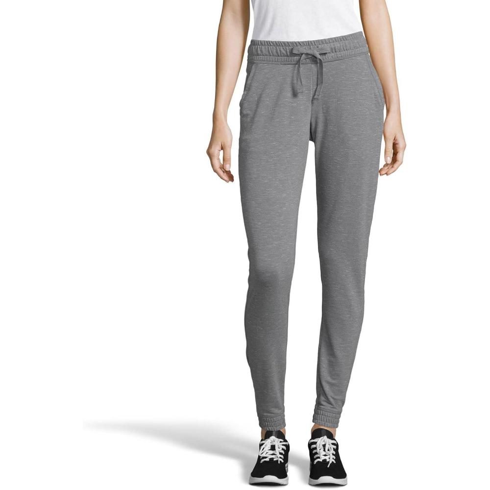 imageHanes Womens Triblend French Terry Jogger with PocketsDada Grey Heather