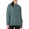 imageHanes mens Comfortwash Garment Dyed SweatshirtCypress Green