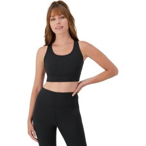 Hanes Womens Hanes Womens Sports Bra, Moves Racerback Crop Top Yoga Bras for Women, Stretch Sports Crop Top with Cutout, Wicking