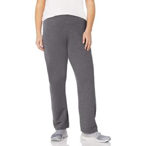 JUST My Size Womens Plus Size EcoSmart Sweatpants(Slate Heather)