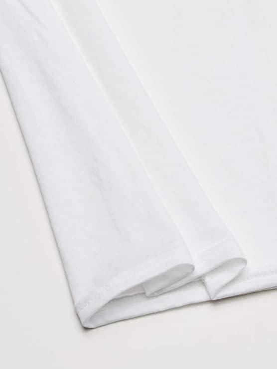 imageHanes Mens Tall 100 Cotton Crew Neck Undershirts Tagless Ultra Comfort MultipackWhite  4 Pack