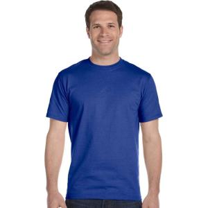 Hanes Men’s Beefy-t T-Shirt, Heavyweight Cotton Tee, 1 Or 2 Pack, Big & Tall(Deep Royal)