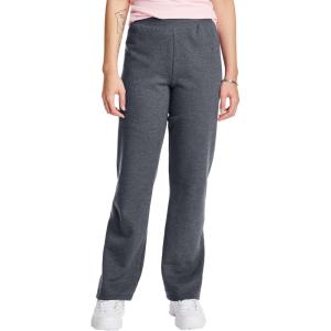 Hanes Men’s EcoSmart Sweatpants, Athletic Lounge Pants with Pockets, Open Hem Bottom, Fleece Pants(Slate Heather)
