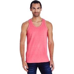 Hanes Mens Originals Tri-Blend Tank Top, Lightweight Tanks for Men, Sleeveless Tank Shirt(Coral Craze)