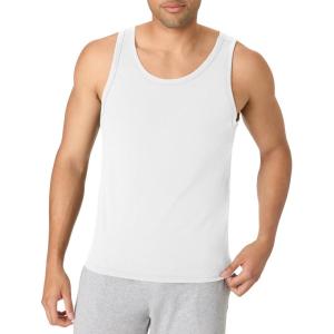 Hanes Mens Originals Tri-Blend Tank Top, Lightweight Tanks for Men, Sleeveless Tank Shirt(Eco White)
