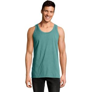 Hanes Mens Originals Tri-Blend Tank Top, Lightweight Tanks for Men, Sleeveless Tank Shirt(Spanish Moss)