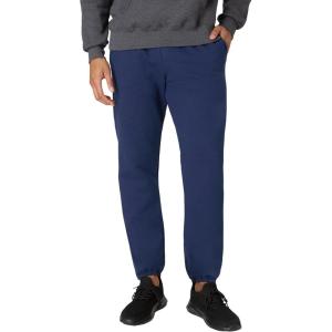 Hanes Men’s Sweatpants, Ultimate Cotton Fleece Sweatpants, Joggers with Pockets for Men(Navy)
