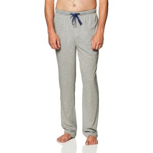 Hanes mens Solid Knit Sleep Pant With Pockets and Drawstring(Grey)
