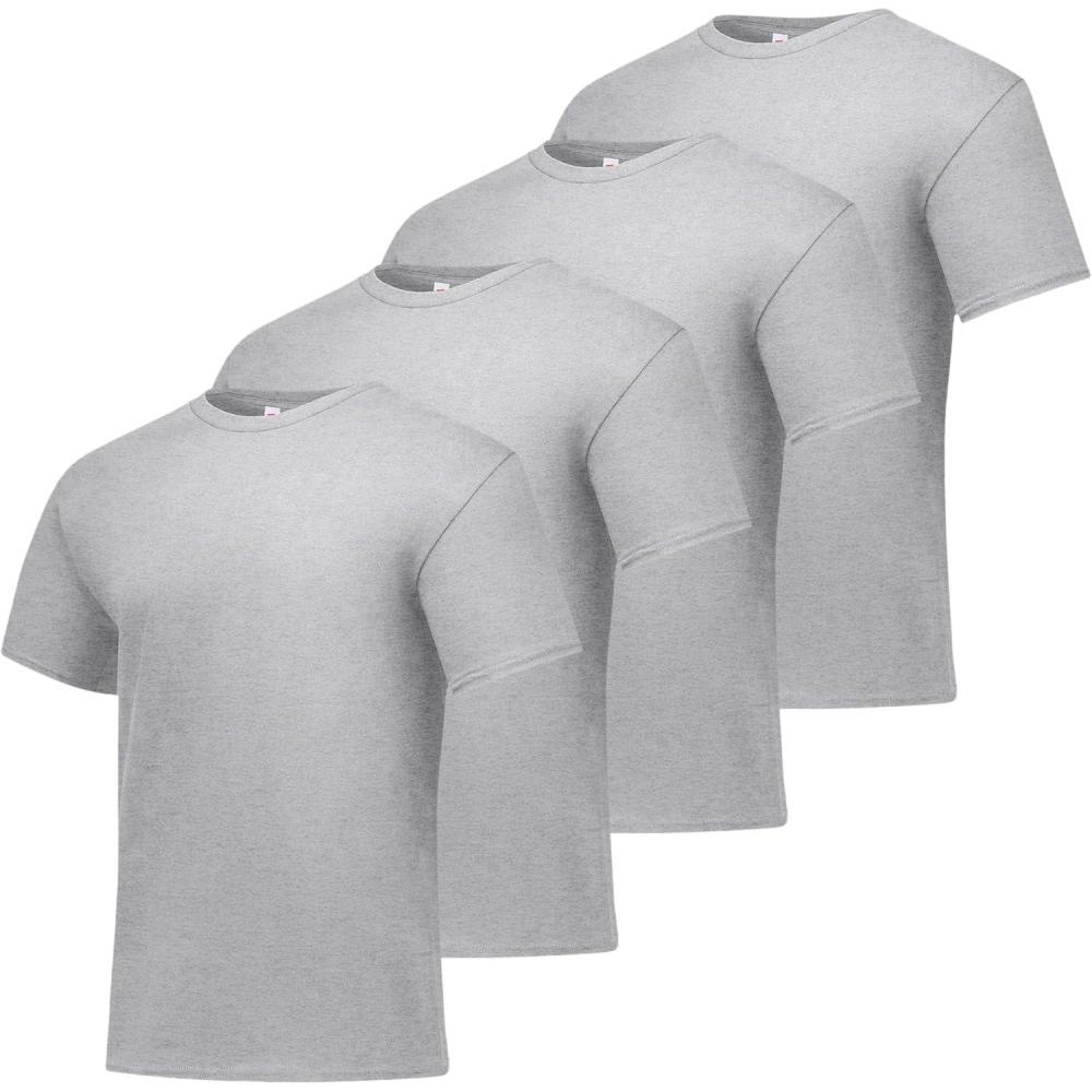 imageHanes Mens ComfortSoft TShirt Pack of 4Ash  4 Pack