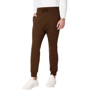 Hanes Mens Joggers, EcoSmart Fleece Sweatpants for Men, Men’s Lounge Pants, 30.5″(Army Brown)