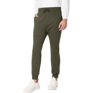 Hanes Mens Joggers, EcoSmart Fleece Sweatpants for Men, Men’s Lounge Pants, 30.5″(Fatigue Green)