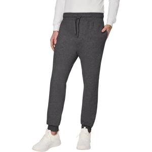 Hanes Mens Joggers, EcoSmart Fleece Sweatpants for Men, Men’s Lounge Pants, 30.5″(Smoke Gray)