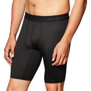 Hanes Sport Men’s Performance Compression Short(Ebony/Ebony)
