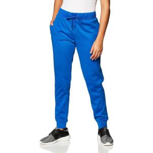 Hanes Womens Sport Performance Fleece Jogger Pants with Pockets(Awesome Blue Solid/Awesome Blue Heather)