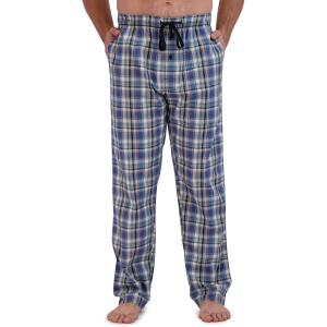 Hanes mens Woven Pajama Pant(Light Blue)