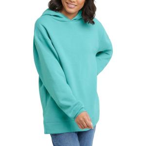Hanes womens Ecosmart Fleece Hoodie, Midweight Sweatshirt for Women, Kanga Pocket(Spanish Moss)