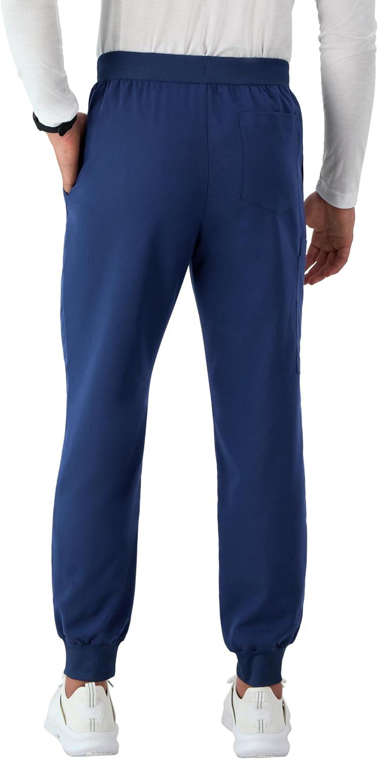 imageHanes Mens Scrubs Healthcare Joggers Scrub Joggers for Men MoistureWicking amp Odor Control Multiple PocketsAthletic Navy