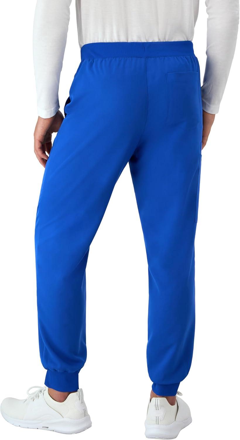 imageHanes Mens Scrubs Healthcare Joggers Scrub Joggers for Men MoistureWicking amp Odor Control Multiple PocketsRoyal Blue