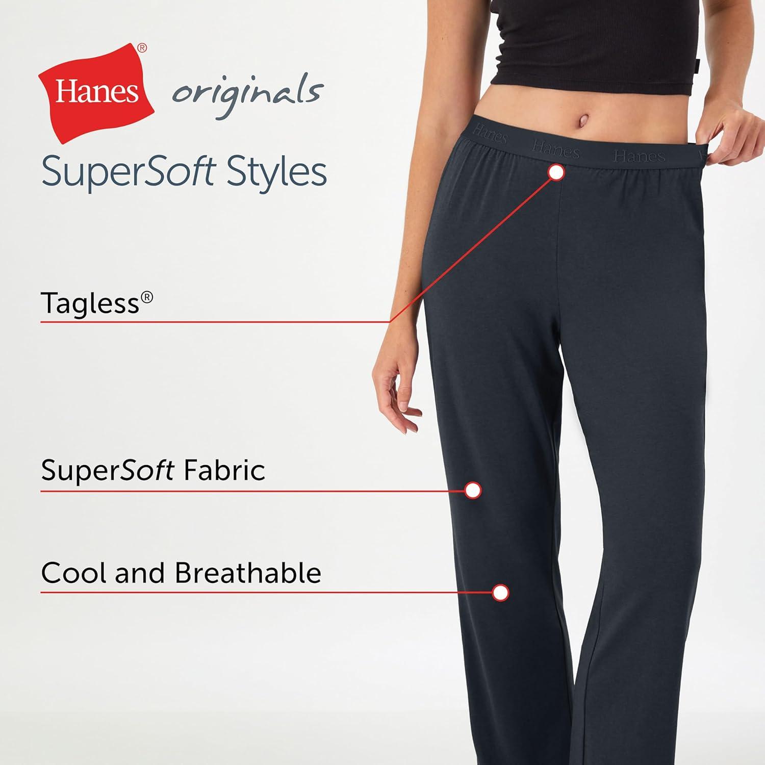 imageHanes Womens Lounge Pants Originals Supersoft Comfywear Sleep Pants Loungewear for Women 30Mauve Mood