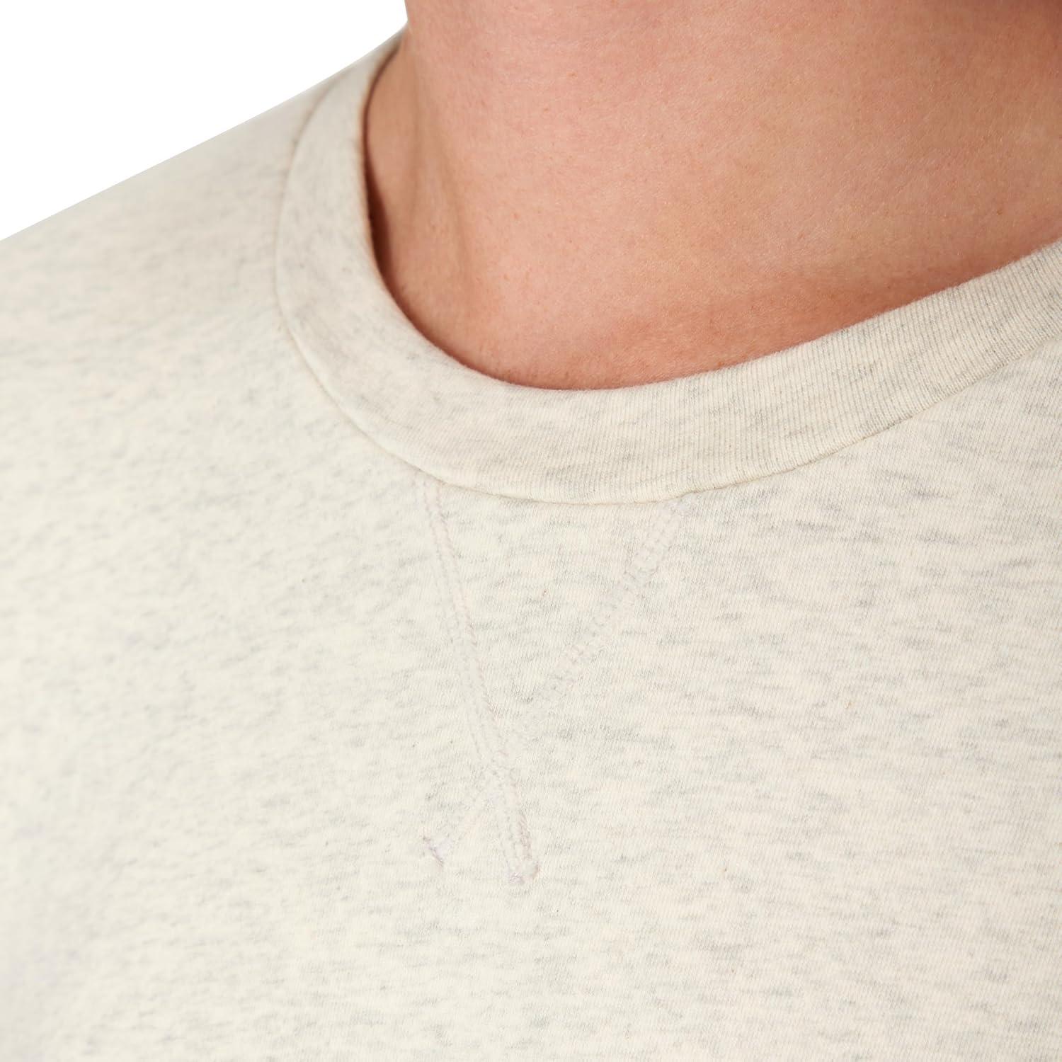 imageHanes Womens Originals French Terry Pullover Cropped Crewneck Sweatshirt for Women Comfywear LoungewearOatmeal Marle
