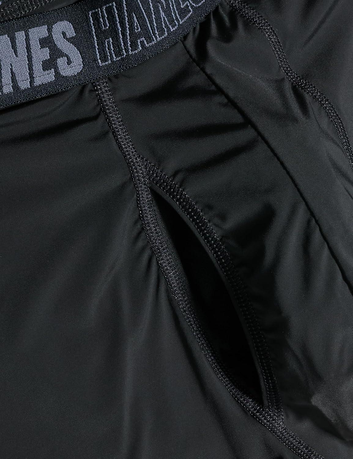 imageHanes Mens Moves Performance Boxer Brief Total Support Pouch RegularTrunkLong Leg 3Pack 8
