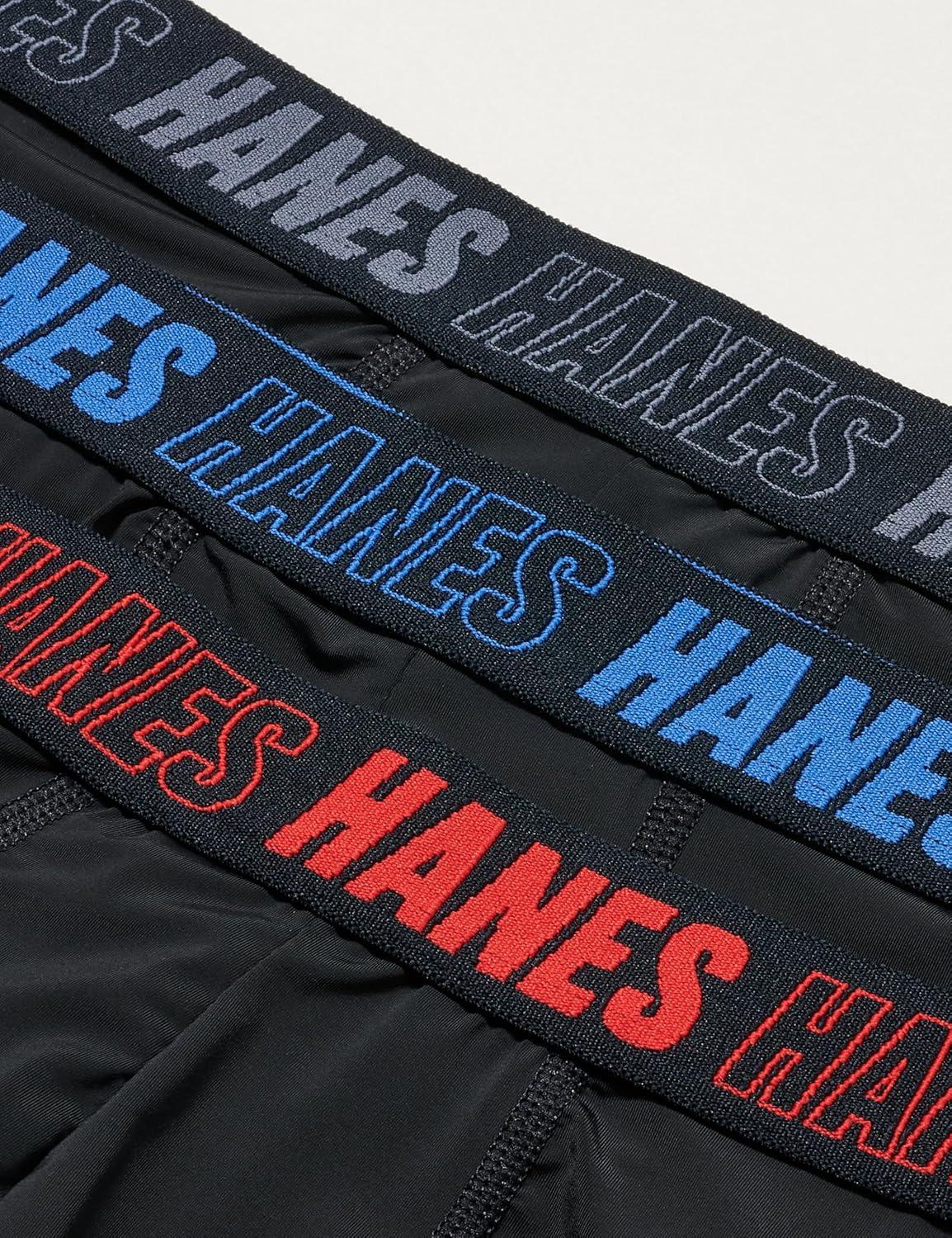 imageHanes Mens Moves Performance Boxer Brief Total Support Pouch RegularTrunkLong Leg 3Pack 8