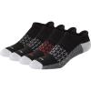 Black/Gray Foot - Heel Shield