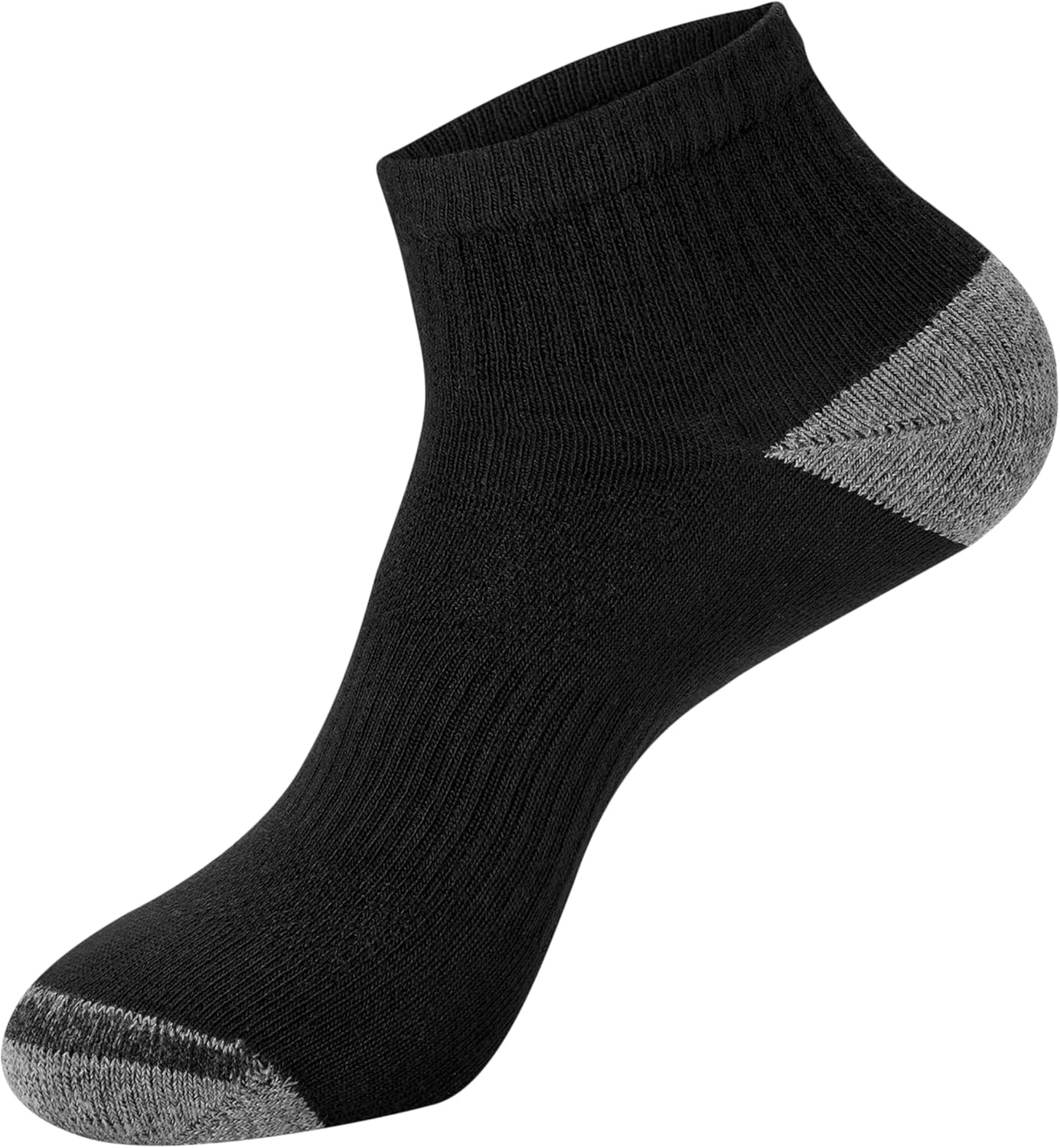 image:imageHanes Mens Socks Active Cool Xtemp Lightweight Moisturewicking Cushioned Ankle Crew and No Show 12 and 14 Pair PacksBlack Ankle 14 Pair