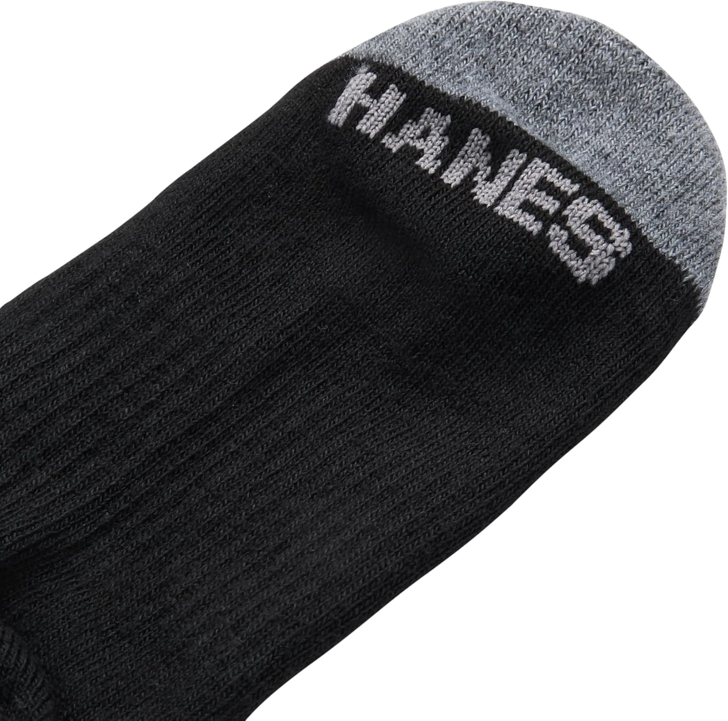 image:imageHanes Mens Socks Active Cool Xtemp Lightweight Moisturewicking Cushioned Ankle Crew and No Show 12 and 14 Pair PacksBlack Stripe Crew 14 Pair