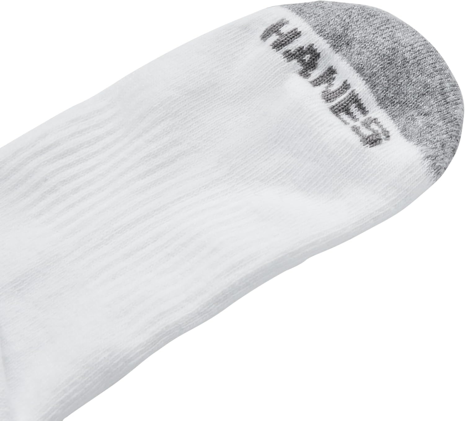 image:imageHanes Mens Socks Active Cool Xtemp Lightweight Moisturewicking Cushioned Ankle Crew and No Show 12 and 14 Pair PacksWhite Ankle 14 Pair