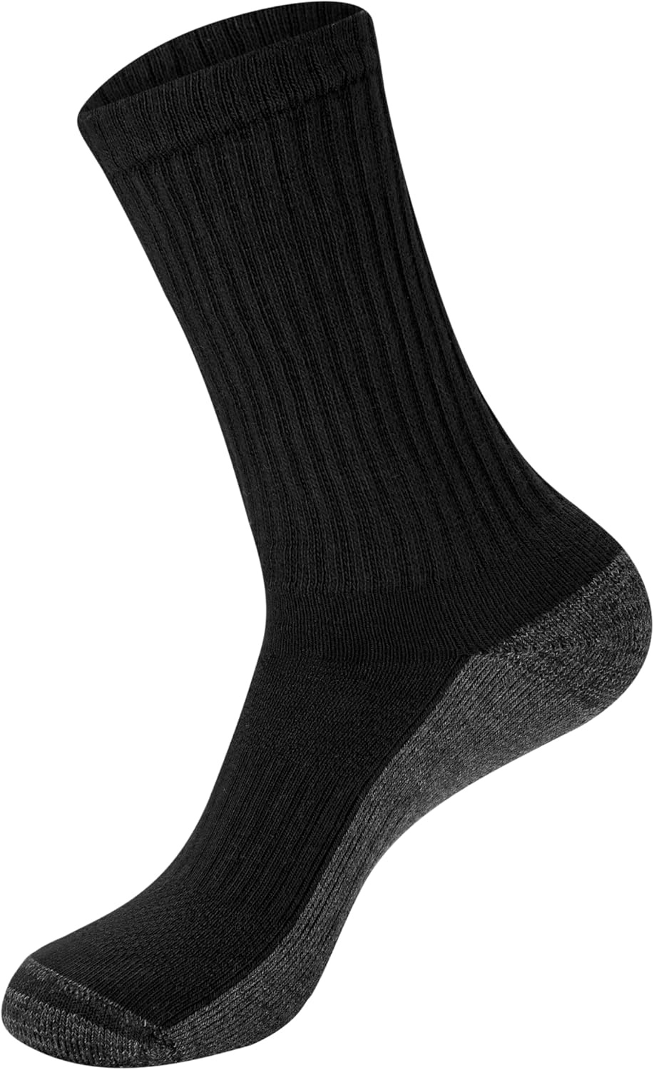 image:imageHanes Mens Socks XTemp Cushioned Low Cut Socks 12PackBlack Crew 14 Pair