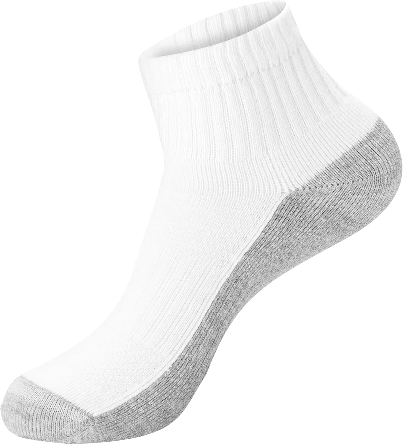 image:imageHanes Mens Socks XTemp Cushioned Low Cut Socks 12PackWhite Ankle 14 Pair