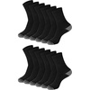 Black - Crew 14 Pair
