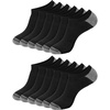 Black - No Show 12 Pair