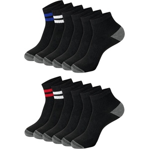 Hanes Men’s Socks, Active Cool X-temp Lightweight Moisture-wicking Cushioned Ankle, Crew and No Show, 12 and 14 Pair Packs(Black Stripe – Ankle 14 Pair)