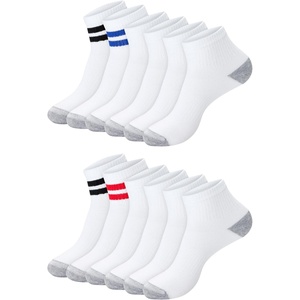 Hanes Men’s Socks, Active Cool X-temp Lightweight Moisture-wicking Cushioned Ankle, Crew and No Show, 12 and 14 Pair Packs(White Stripe – Ankle 14 Pair)